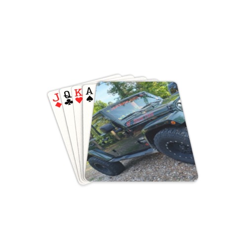 squareHazedSwampThang playingcards Playing Cards 2.5"x3.5"