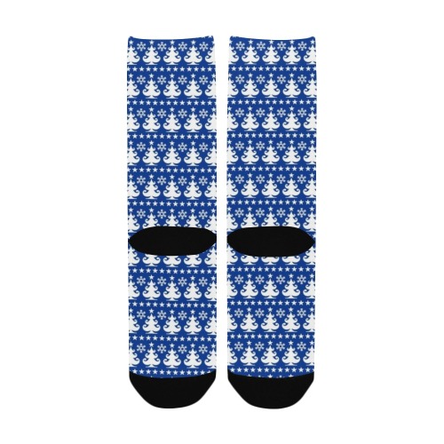 Little Christmas Trees (11) Women's Custom Socks