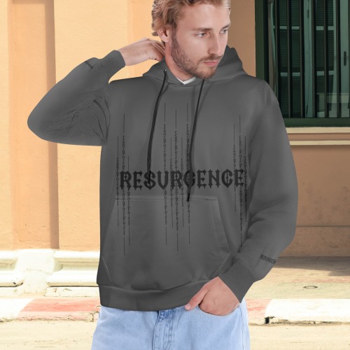 OG Resurgence Hoodie Men's All Over Print Hoodie (Model H61)