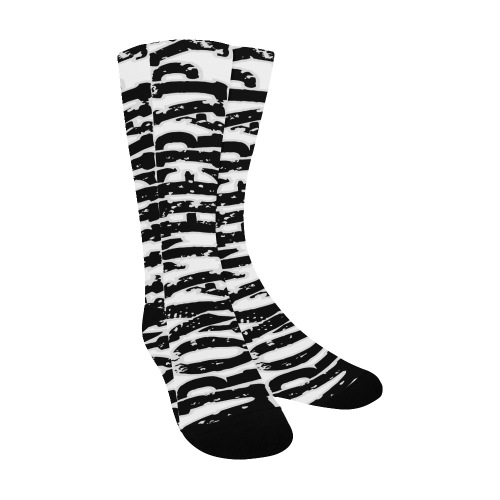 Aromatherapy Apparel Graphic Socks WT Men's Custom Socks