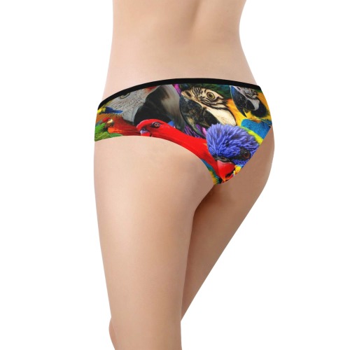 PARROTS Women's Hipster Panties (Model L33)