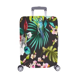 BEAUTIFUL BIRD/FLOWERS MEDIUM Luggage Cover/Medium 22"-25"