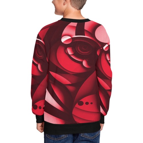 Digital art Kids' All Over Print Sweatshirt (Model H37)