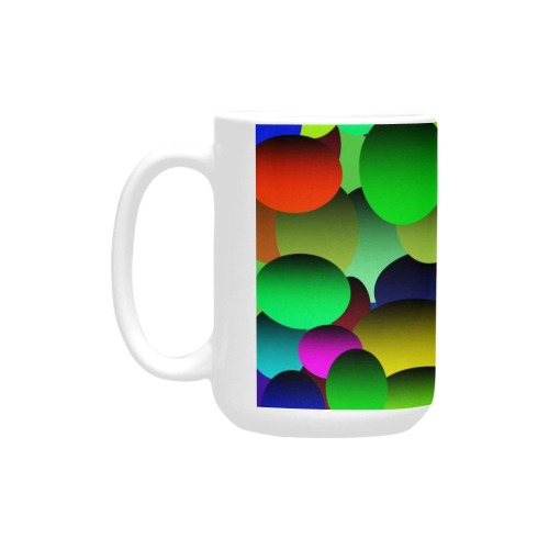 Crazy Bubble Eggs Custom Ceramic Mug (15OZ)