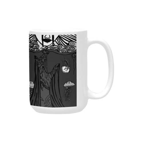 Dark Sorrow Custom Ceramic Mug (15OZ)