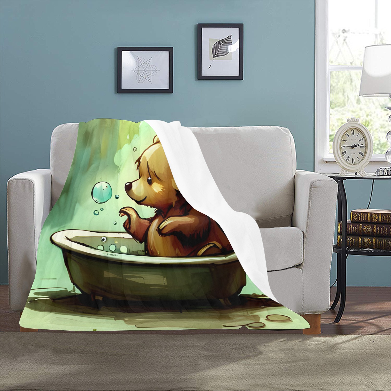 Little Bears 6 Ultra-Soft Micro Fleece Blanket 32"x48"