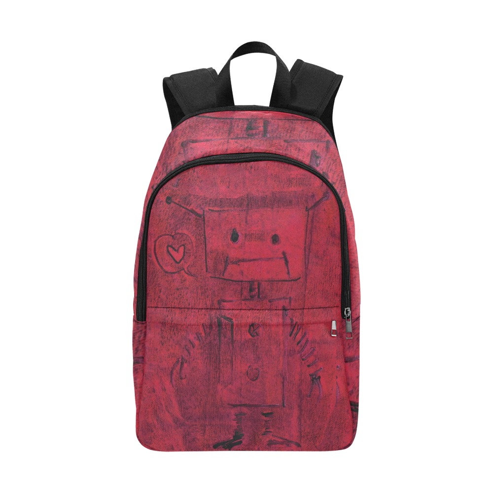 robottino rosso Fabric Backpack for Adult (Model 1659)