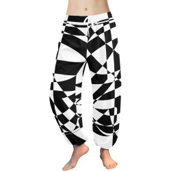 RO Women's All Over Print Harem Pants (Model L18)