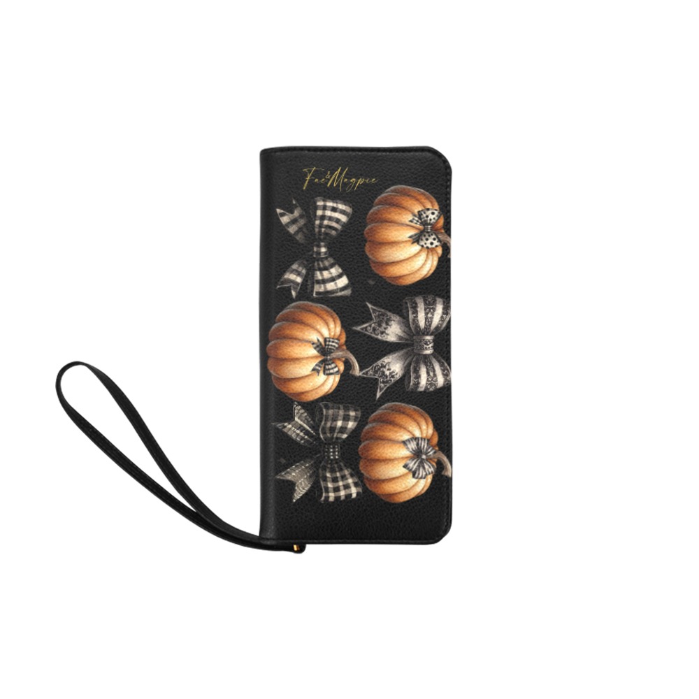 Coquette Pumpkin Wallet Women's Clutch Purse (Model 1637)