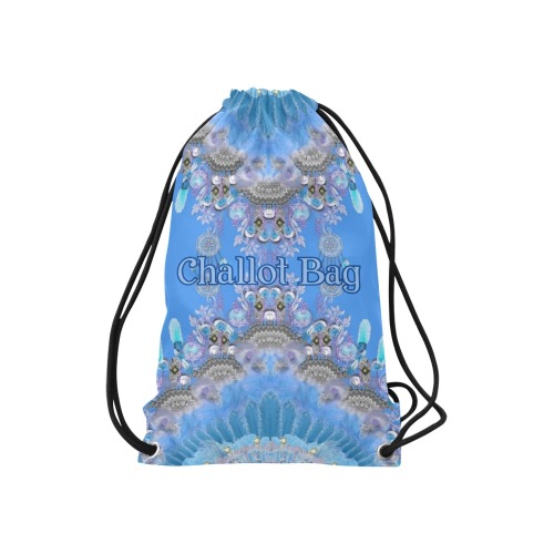 indian harmony-5 Small Drawstring Bag Model 1604 (Twin Sides) 11"(W) * 17.7"(H)