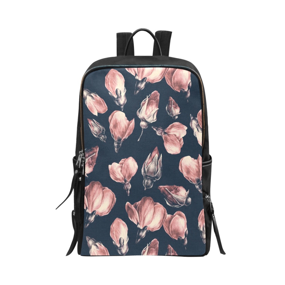 Tulips Unisex Slim Backpack (Model 1664)