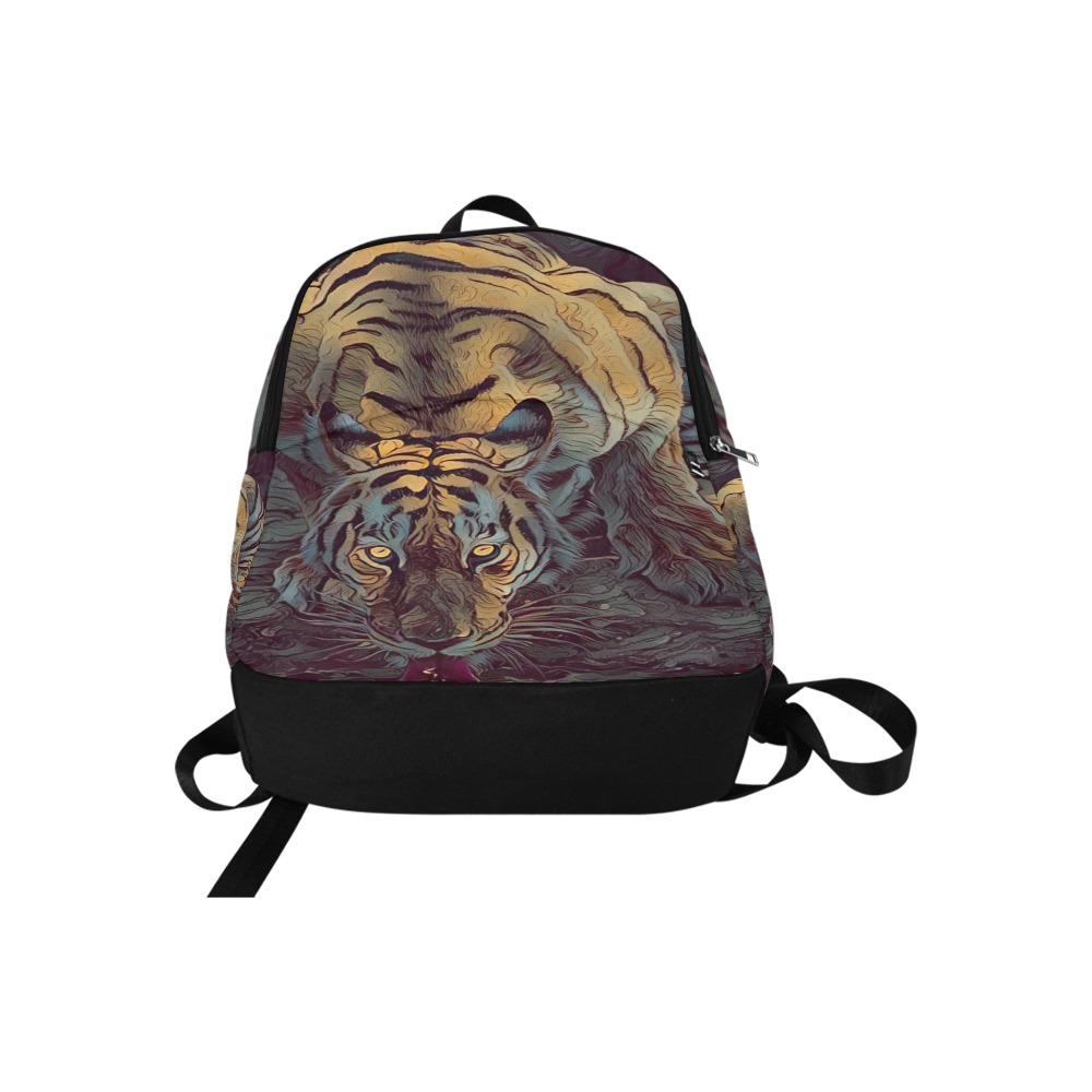 Tiger Sharp Draw Fabric Backpack for Adult (Model 1659)