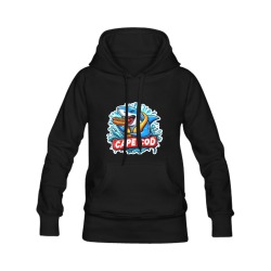 CAPE COD-GREAT WHITE EATING HOT DOG 3 Men's Classic Hoodie (Remake) (Model H10)