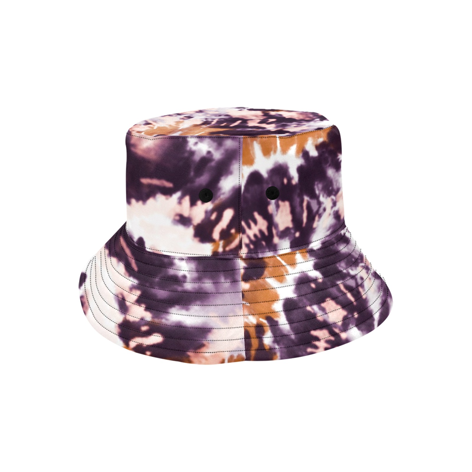 Spiral Tie dye 23 Unisex Summer Bucket Hat
