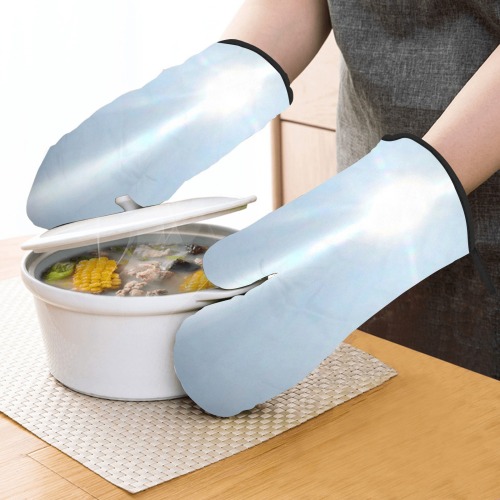 Light Cycle Collection Oven Mitt & Pot Holder