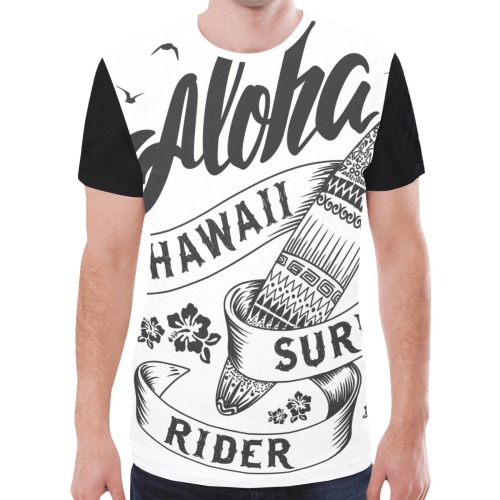 Hawaii New All Over Print T-shirt for Men (Model T45)