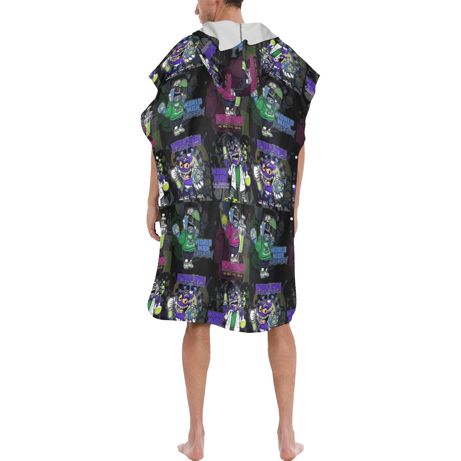 wwcfam Beach Changing Robe (Medium Size)