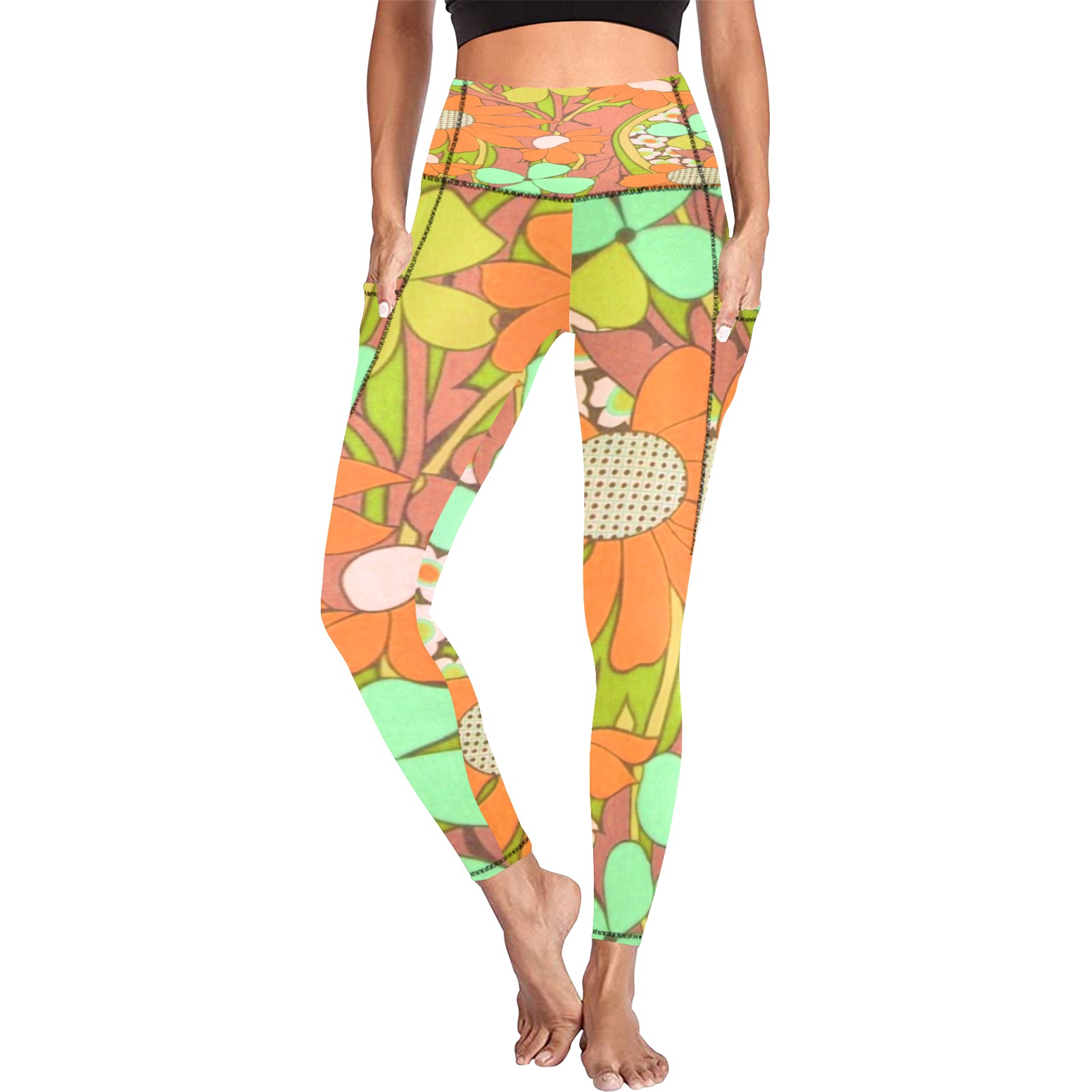 bb dsgttxx Women's All Over Print Leggings with Pockets (Model L56)