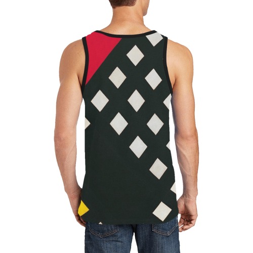 Counter-composition XV by Theo van Doesburg- Men's All Over Print Tank Top (Model T57)