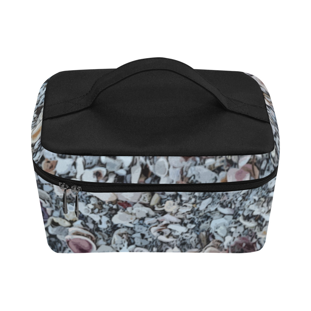 Shells On The Beach 7294 Cosmetic Bag/Large (Model 1658)