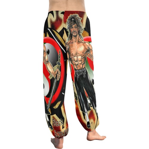 black samurai harem pant Women's All Over Print Harem Pants (Model L18)