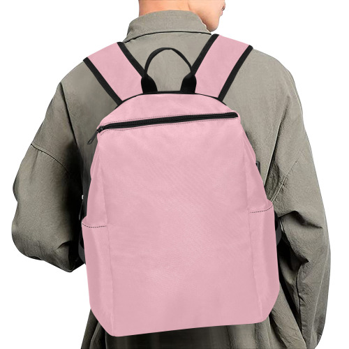 LIGHT PINK Lightweight Casual Backpack (Model 1730)