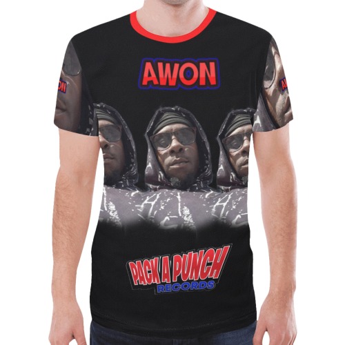 AWON PACK A PUNCH TEES New All Over Print T-shirt for Men (Model T45)