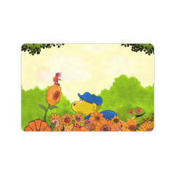 Ferald and Mizz Ladybug Doormat 24"x16"