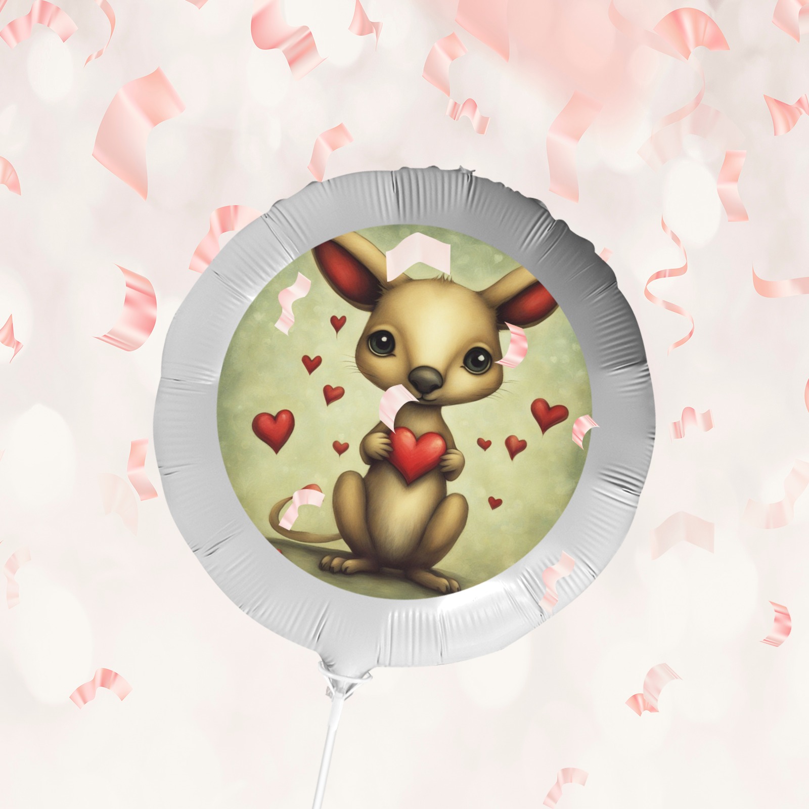 Kangaroo Love 3 Foil Balloon (18inch)