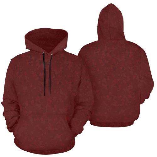 D  (2) All Over Print Hoodie for Men (USA Size) (Model H13)
