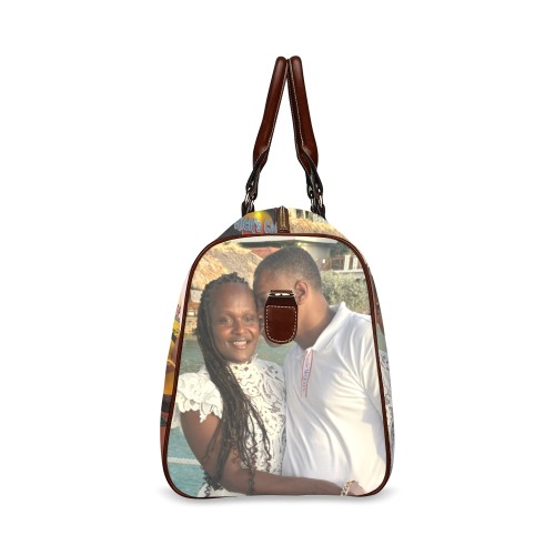 DUFFEL BAG LOVE Waterproof Travel Bag/Large (Model 1639)