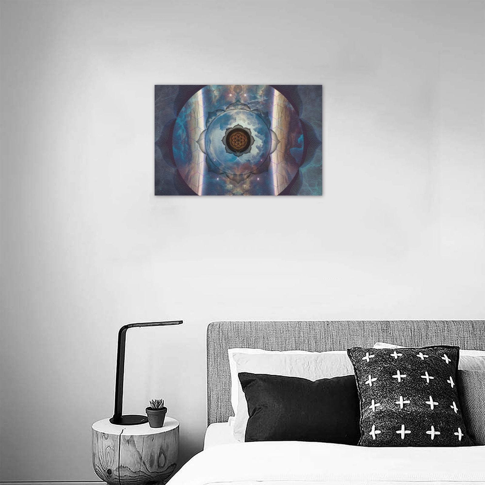 Depths of Perception Wall Art Upgraded Canvas Print 18"x12"