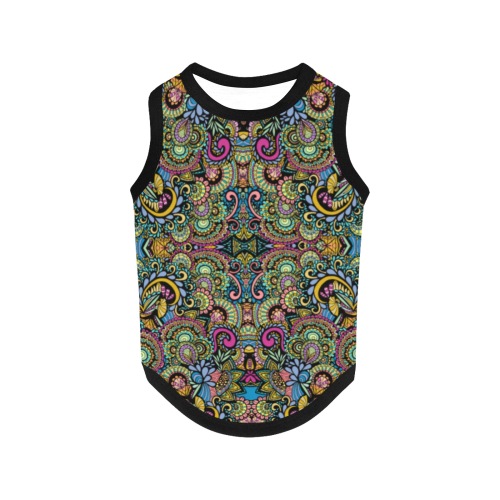 Vienna Waltz - Large Graphic All Over Print Pet Tank Top