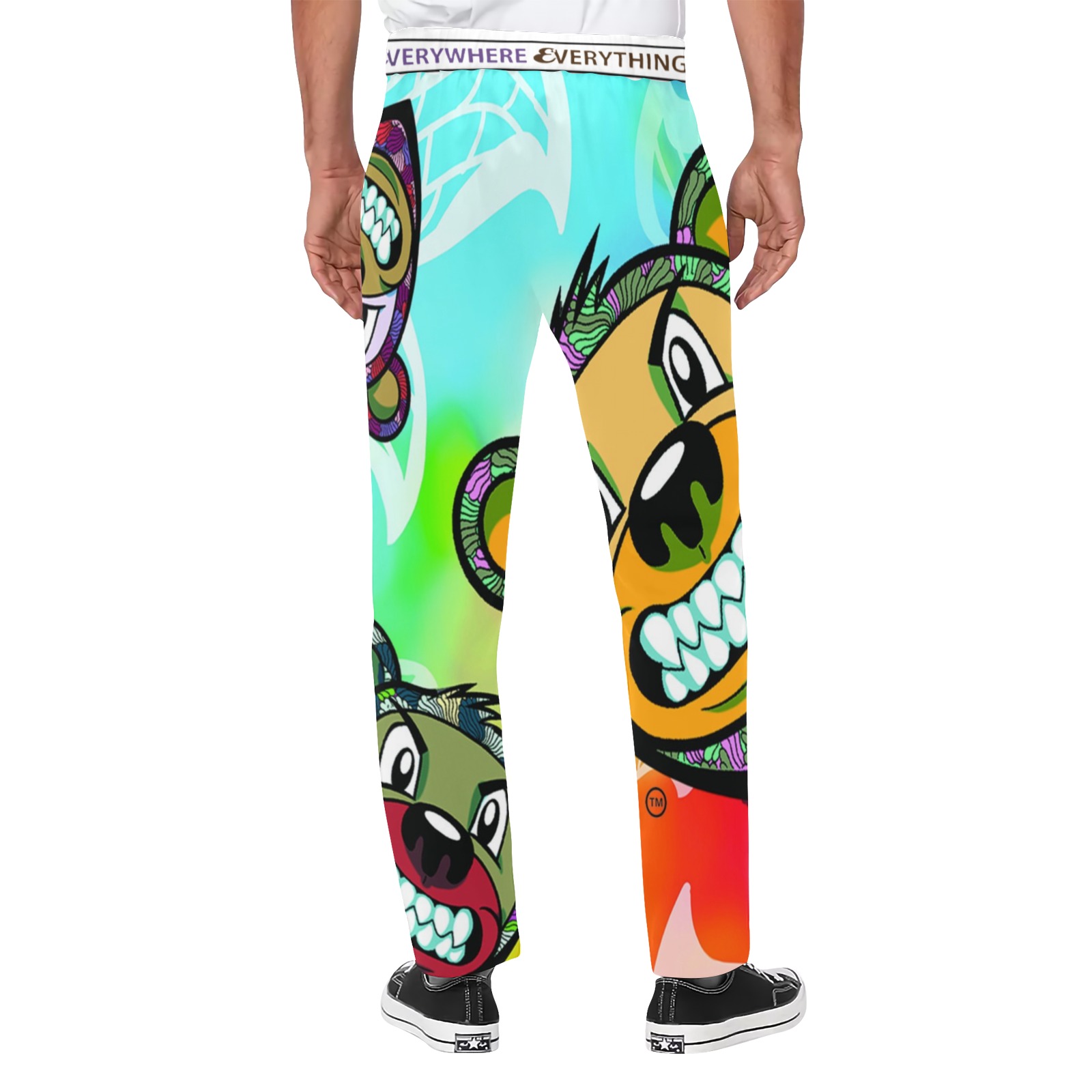 Passion Trousers Men's All Over Print Casual Trousers (Model L68)