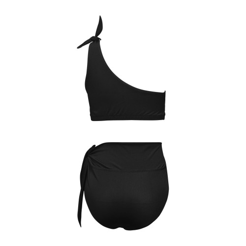 USA NB by Nico Bielow High Waisted One Shoulder Bikini Set (Model S16)