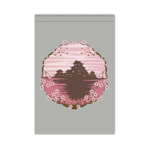 Pink Blossom Garden Flag 12‘’x18‘’(Twin Sides)