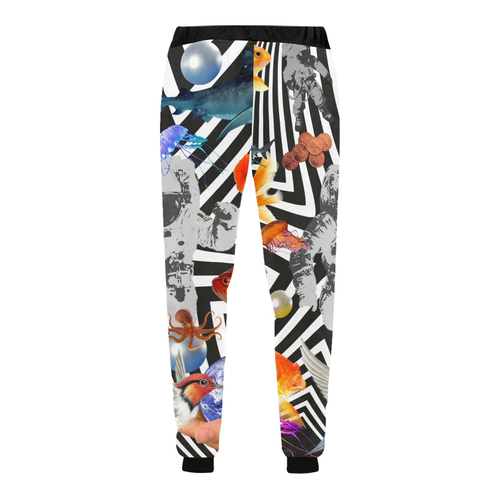 POINT OF ENTRY 2 Men's All Over Print Sweatpants (Model L11)