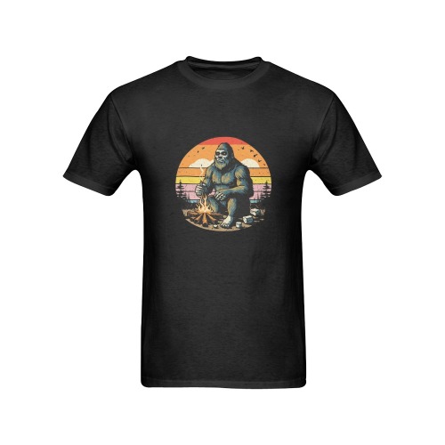 Bigfoot Men's T-Shirt in USA Size (Front Printing Only)