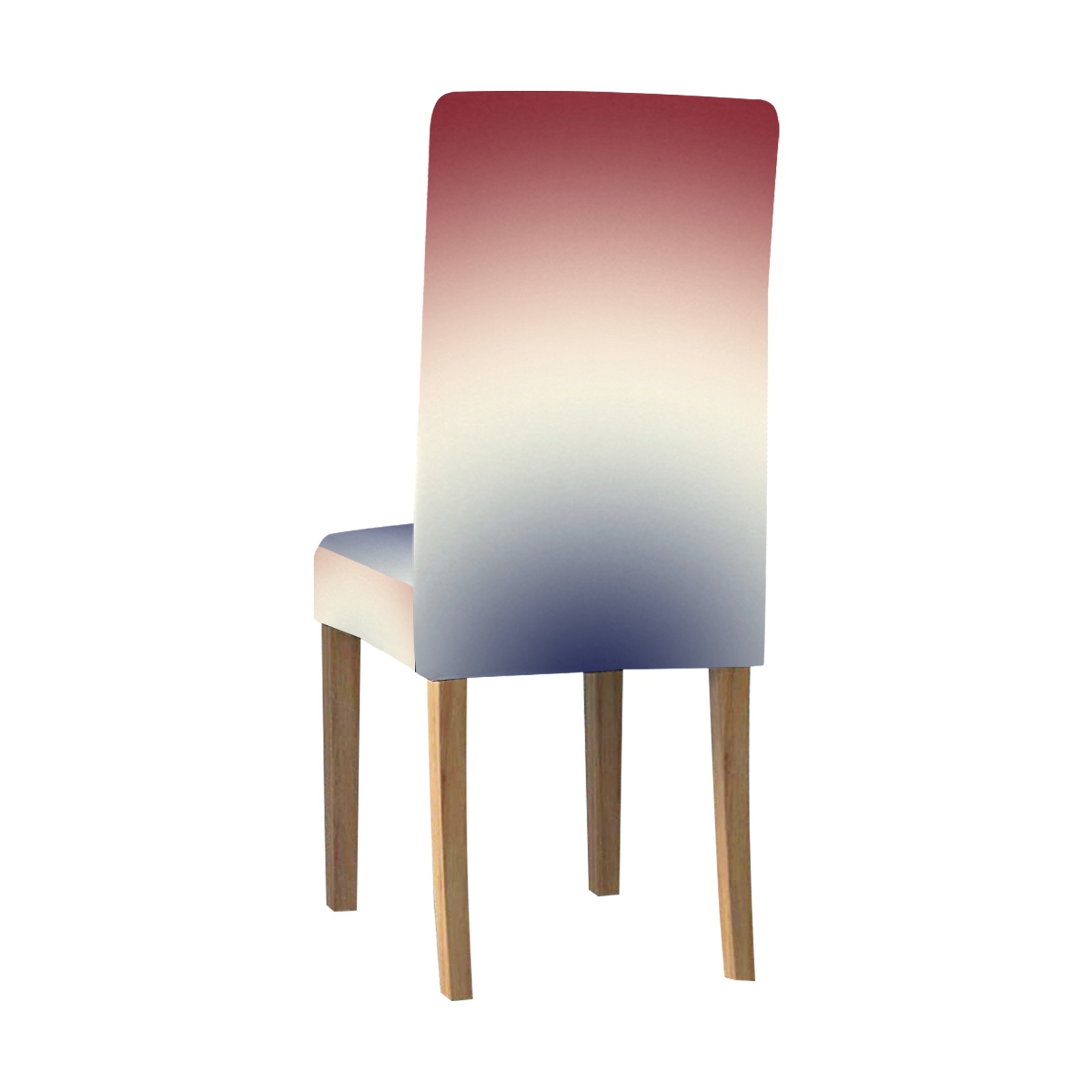Radical Red White Blue Chair Cover (Pack of 4)