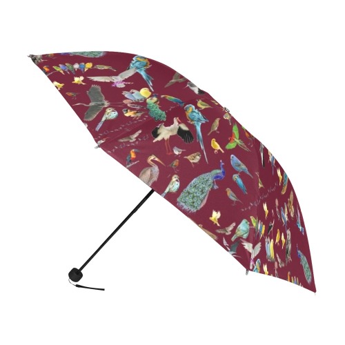 oiseaux 9 Anti-UV Foldable Umbrella (U08)