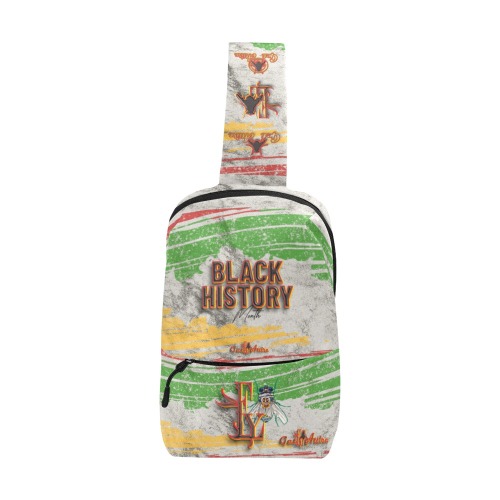 Black History Month Collectable Fly Chest Bag (Model 1678)