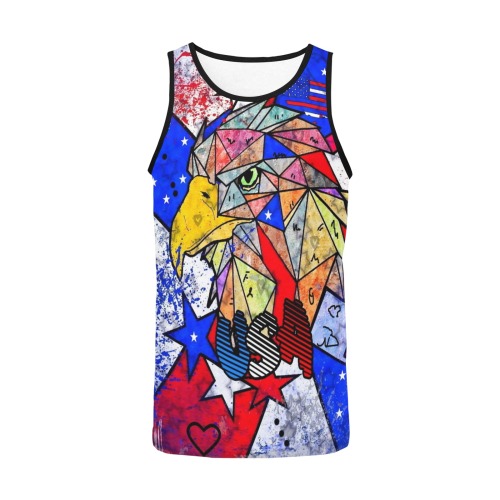 USA 2021 by Nico Bielow Men's All Over Print Tank Top (Model T57)