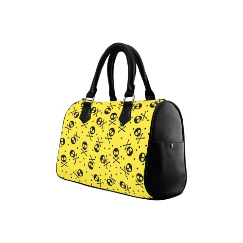 skull Boston Handbag (Model 1621)