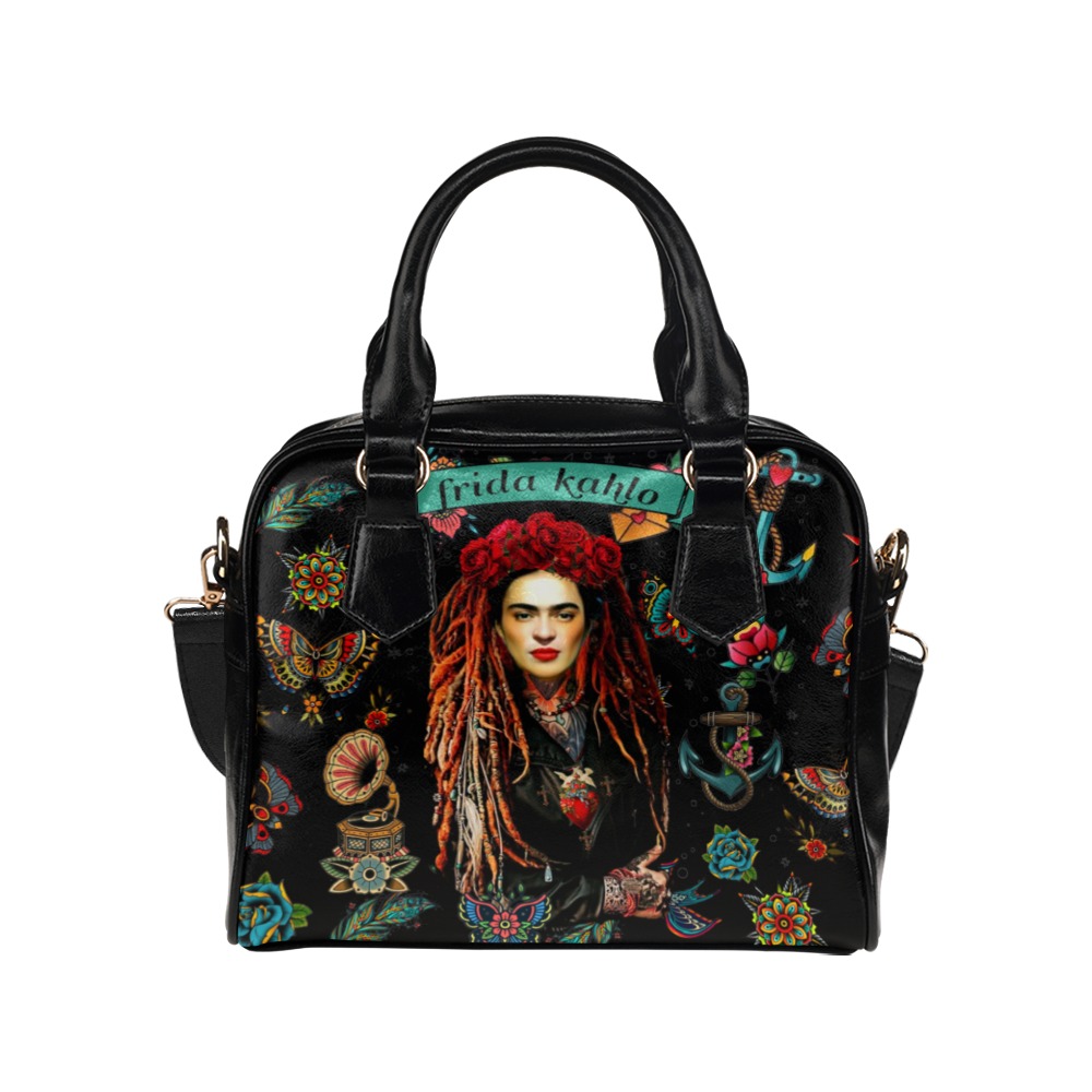 Frida Kahlo Shoulder Handbag (Model 1634)