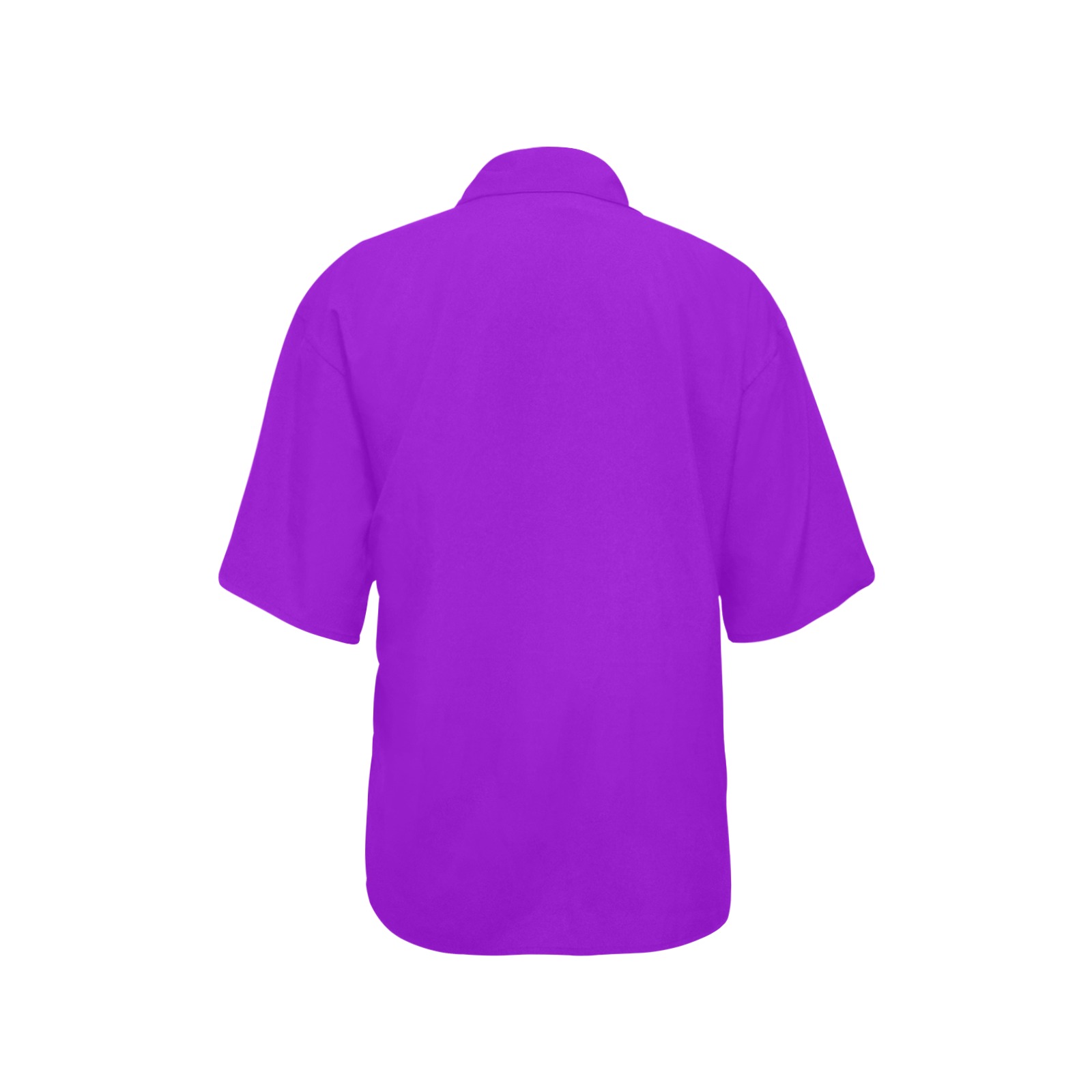 color dark violet All Over Print Hawaiian Shirt for Women (Model T58)