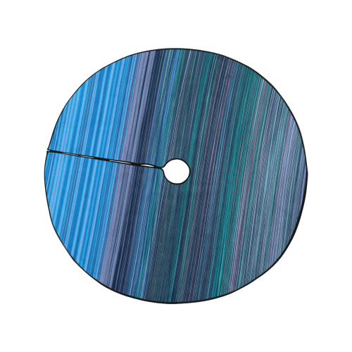 Abstract Blue Horizontal Stripes