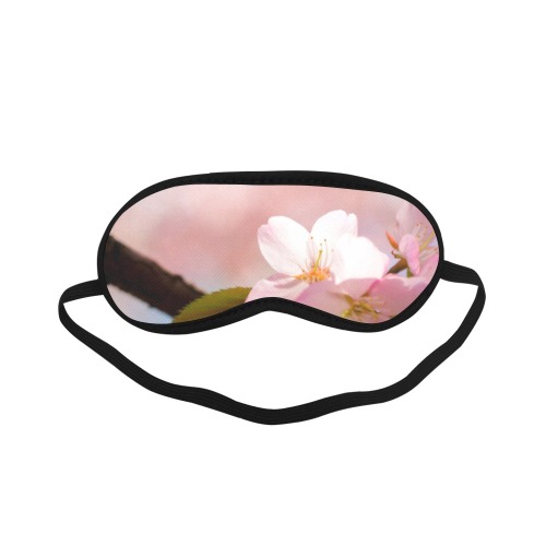 Sunlit petals of a small sakura cherry flower. Sleeping Mask