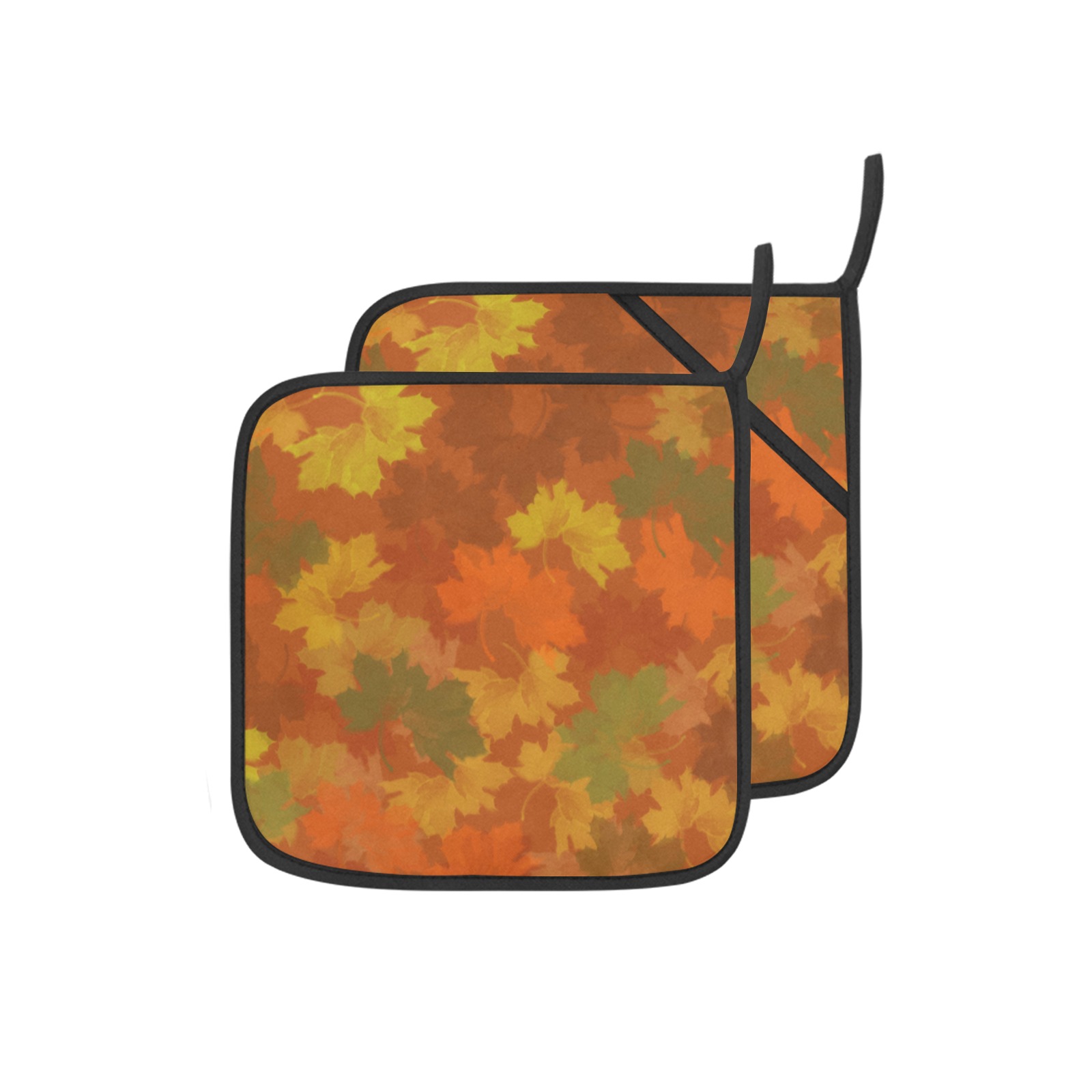 Fall Leaves / Autumn Leaves Pot Holder (2pcs)