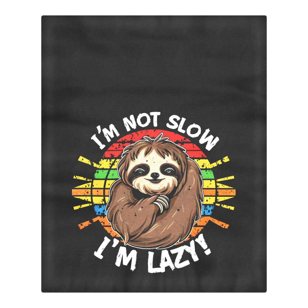 Lazy Sloth 3-Piece Bedding Set