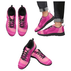 IN THE PINK-122 ALT Men's Breathable Running Shoes (Model 055)